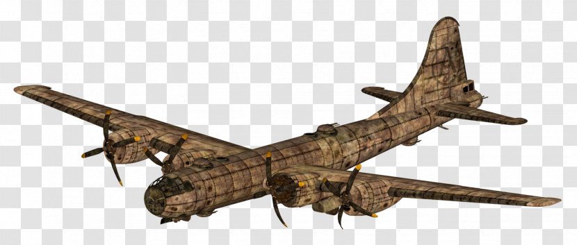 Fallout: New Vegas Boeing B-29 Superfortress Fallout 4 Airplane Avro Lancaster - Wood Transparent PNG