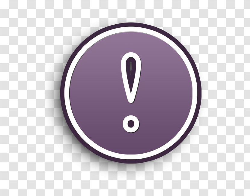 Icon Exclamation Mark In A Circle Icon Problem Icon Transparent PNG