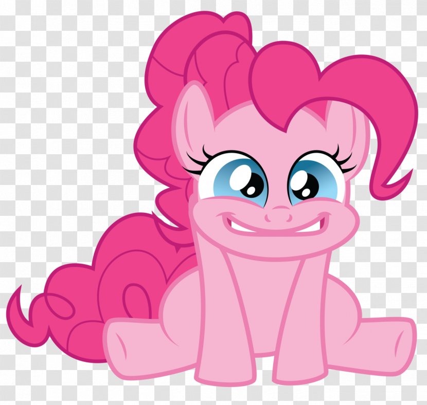Pinkie Pie Pony Rarity Rainbow Dash Twilight Sparkle - Heart - Poses Vector Transparent PNG