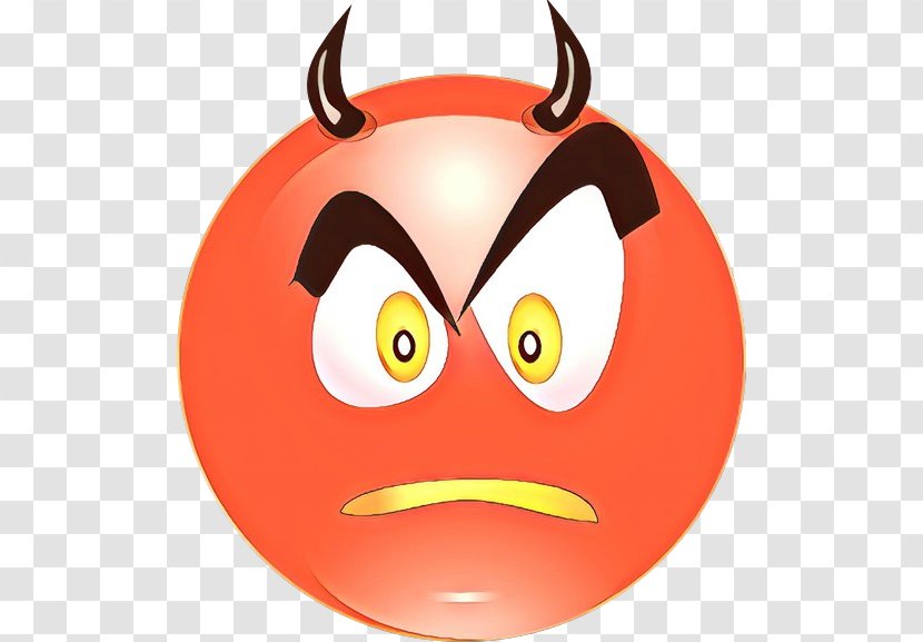 Devil Emoji - Cartoon - Mouth Transparent PNG