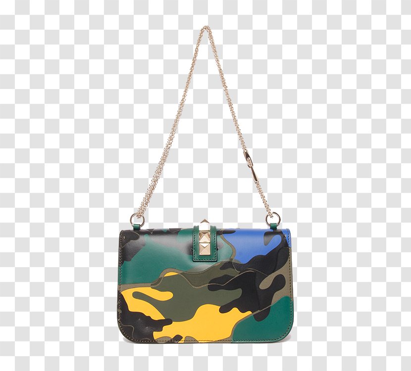 Valentino SpA Tote Bag Designer - Handbag - Camouflage Messenger Transparent PNG