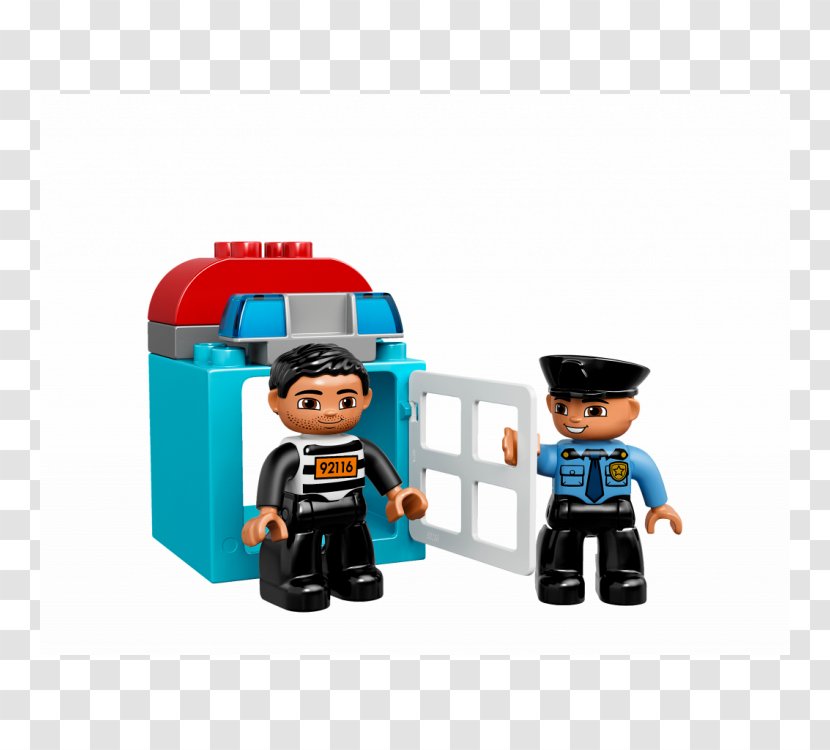 LEGO 10809 Duplo Town Police Patrol Lego Toy - Block Transparent PNG
