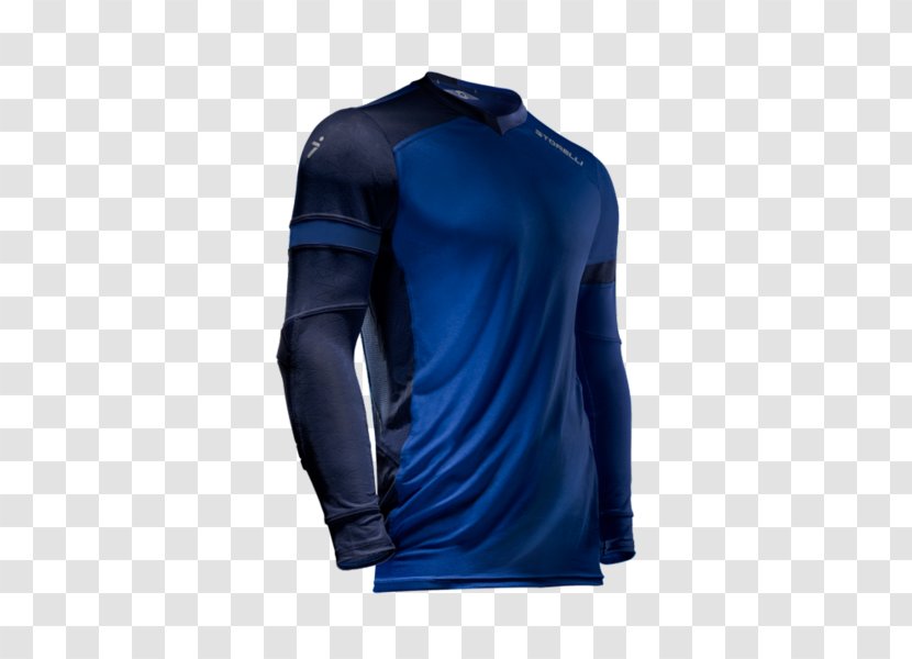 T-shirt Storelli ExoShield Gladiator Goalkeeper Jersey GK Shirt Black Strike - Active - Nike Blue Soccer Ball Copa Transparent PNG