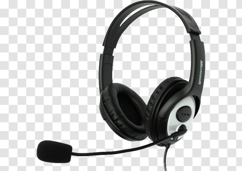 Microphone Microsoft LifeChat Headphones Headset USB - Usb Transparent PNG