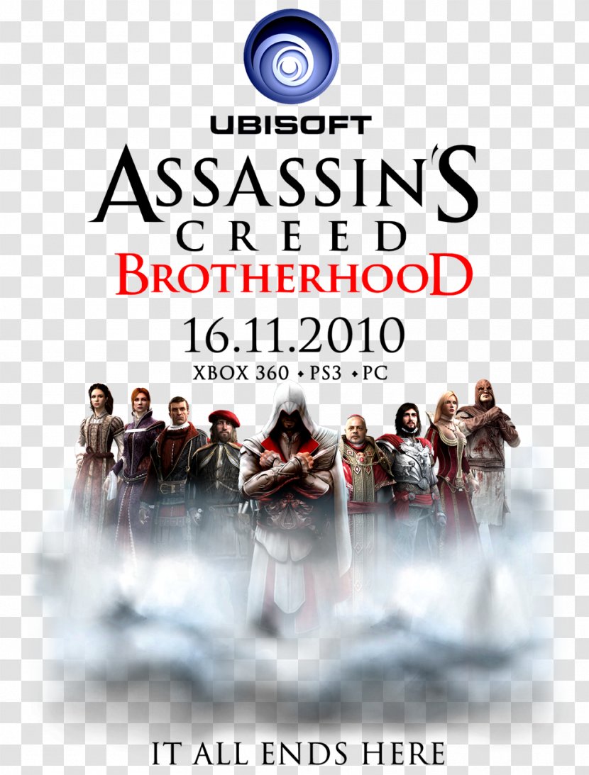 Assassin's Creed: Brotherhood Revelations Xbox 360 Fable II - Video Game - Ezio Auditore Transparent PNG