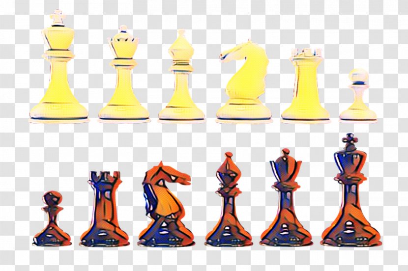 Chess Piece King White And Black In - Board Game Transparent PNG
