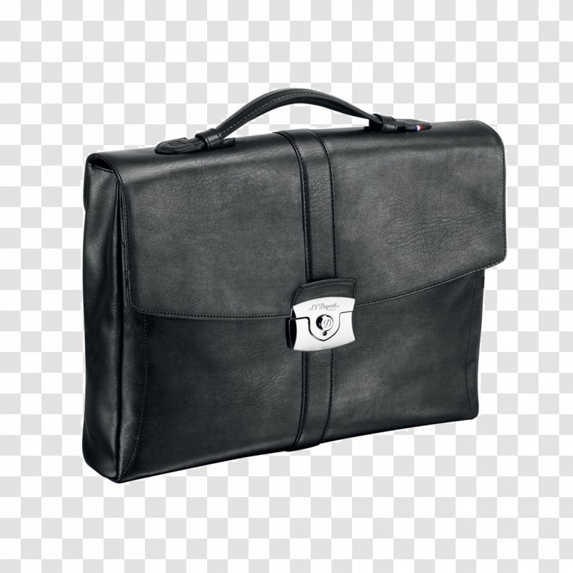 Briefcase Leather S. T. Dupont Bag Tasche - Pocket - Diamond Line Transparent PNG