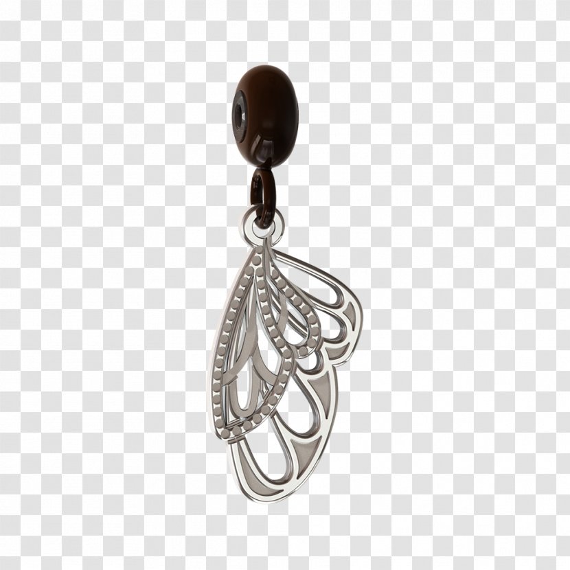 Earring Body Jewellery Charms & Pendants Silver - Pendant Transparent PNG