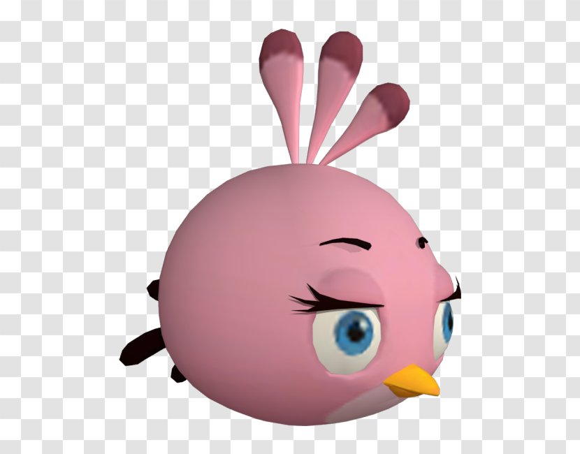Angry Birds Go! Stella 2 Space Game - Rabbit Transparent PNG