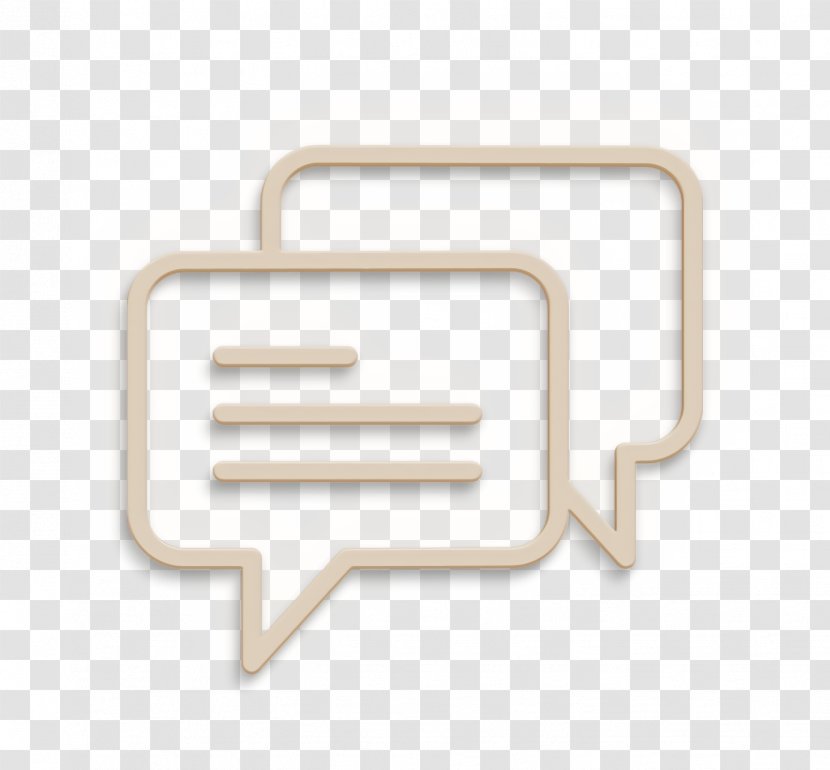 Dialogue Set Icon Comment Chat - Symbol - Logo Transparent PNG