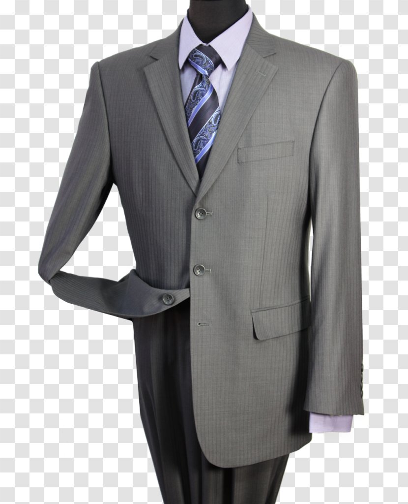 Tuxedo M. Grey - Blazer - M Transparent PNG