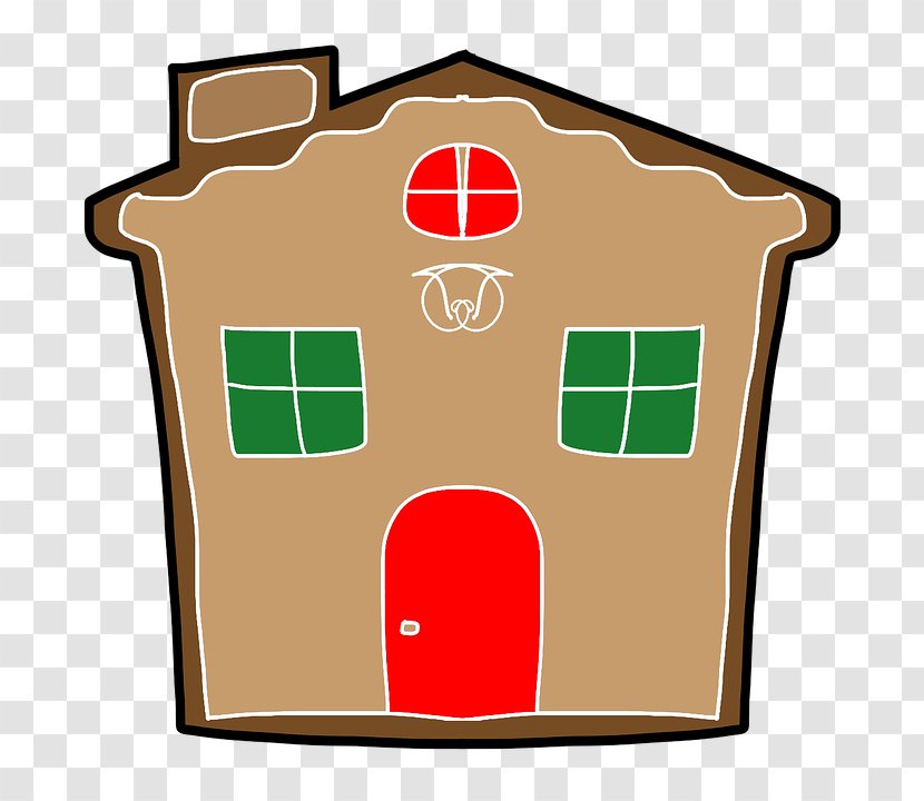 Clip Art Gingerbread House Image Christmas Day - Area Transparent PNG