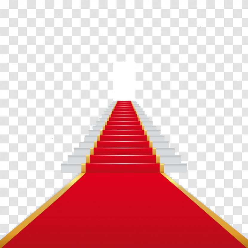 Triangle Red Pyramid Sky - Carpet Pictures On The Ladder Transparent PNG