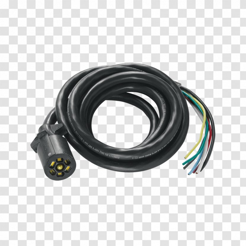 Coaxial Cable Harness Electrical Wires & Trailer Connector - Campervans - Plug Wire Transparent PNG