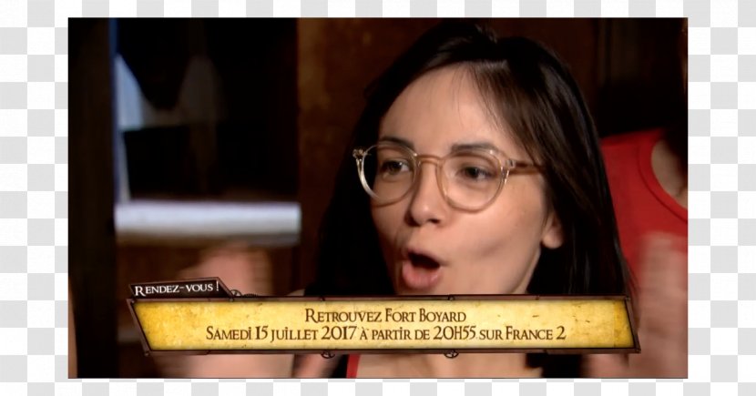 Agathe Auproux France 2 Glasses Fort Boyard - Flower Transparent PNG