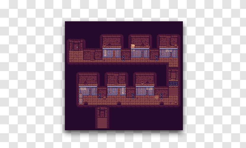 Tile-based Video Game House Isometric Graphics In Games And Pixel Art Sprite - Farmland Transparent PNG