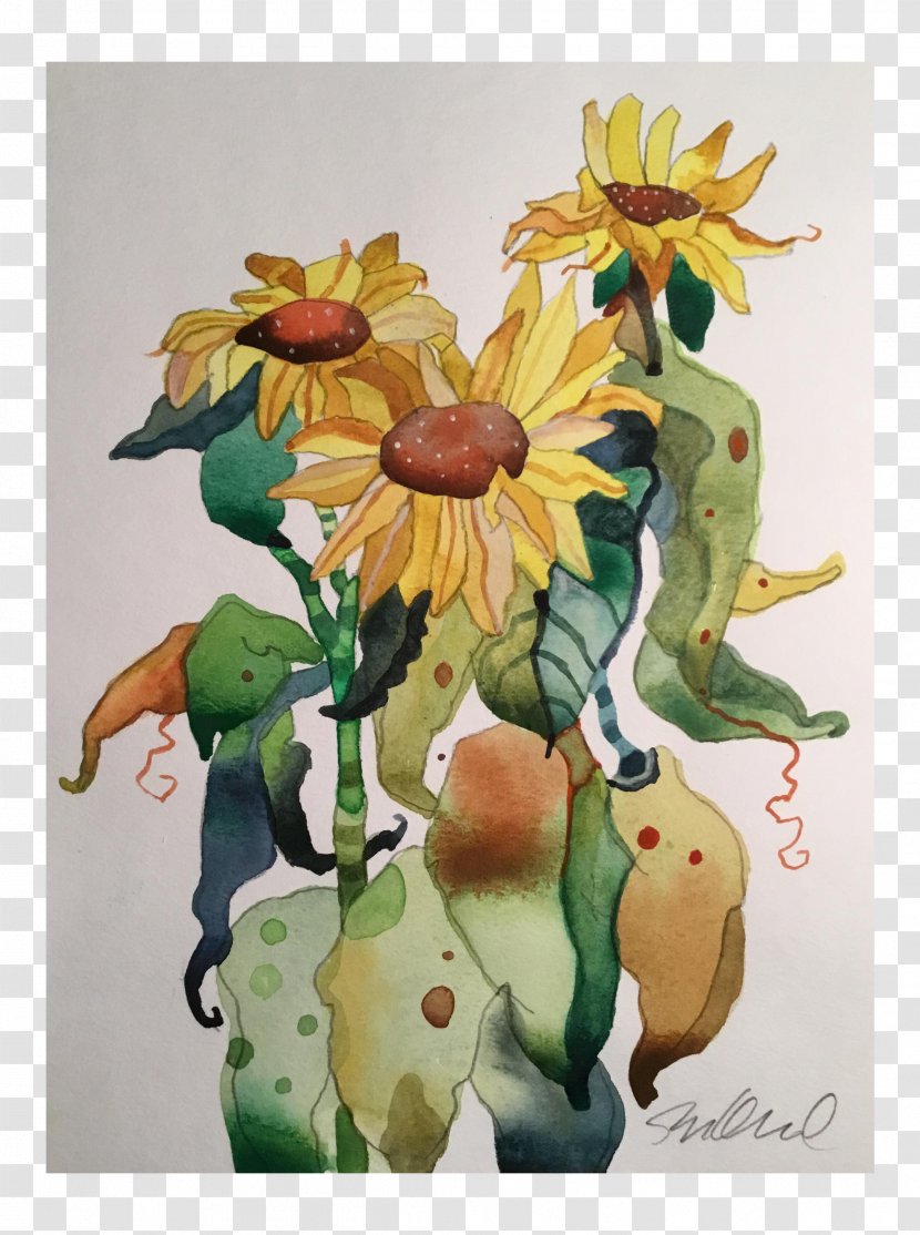 Floral Design Watercolor Painting Botanical Illustration Still Life - Flowering Plant Transparent PNG