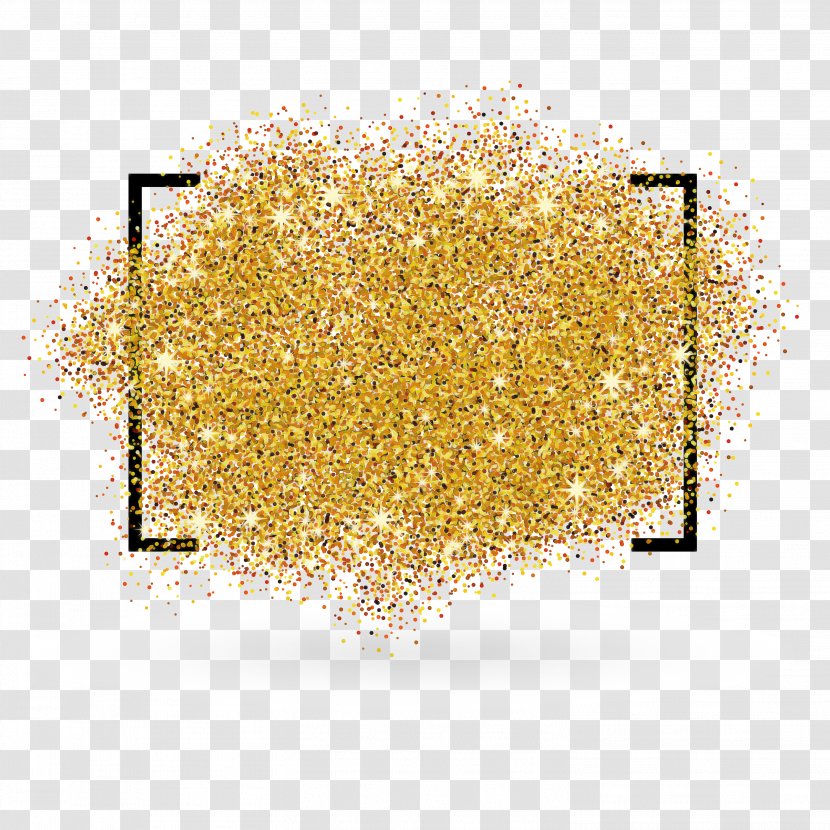 Glitter Gold - Metallic Color - Ceiling Fixture Transparent PNG