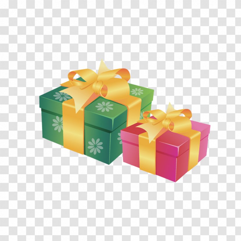 Gift Card Decorative Box - Ribbon - Boxes Picture Material Transparent PNG