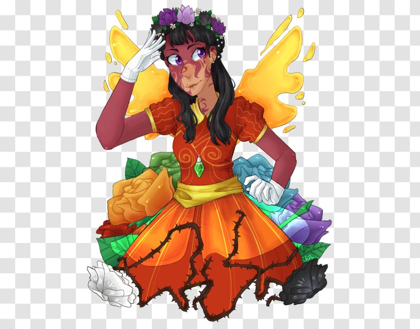 Fairy Costume Design Animated Cartoon - Mythical Creature Transparent PNG