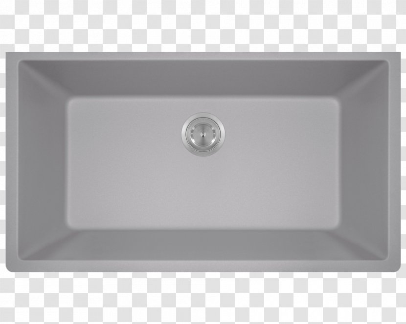 Kitchen Sink Tap Bathroom Countertop - Glass - Silver Bowl Transparent PNG