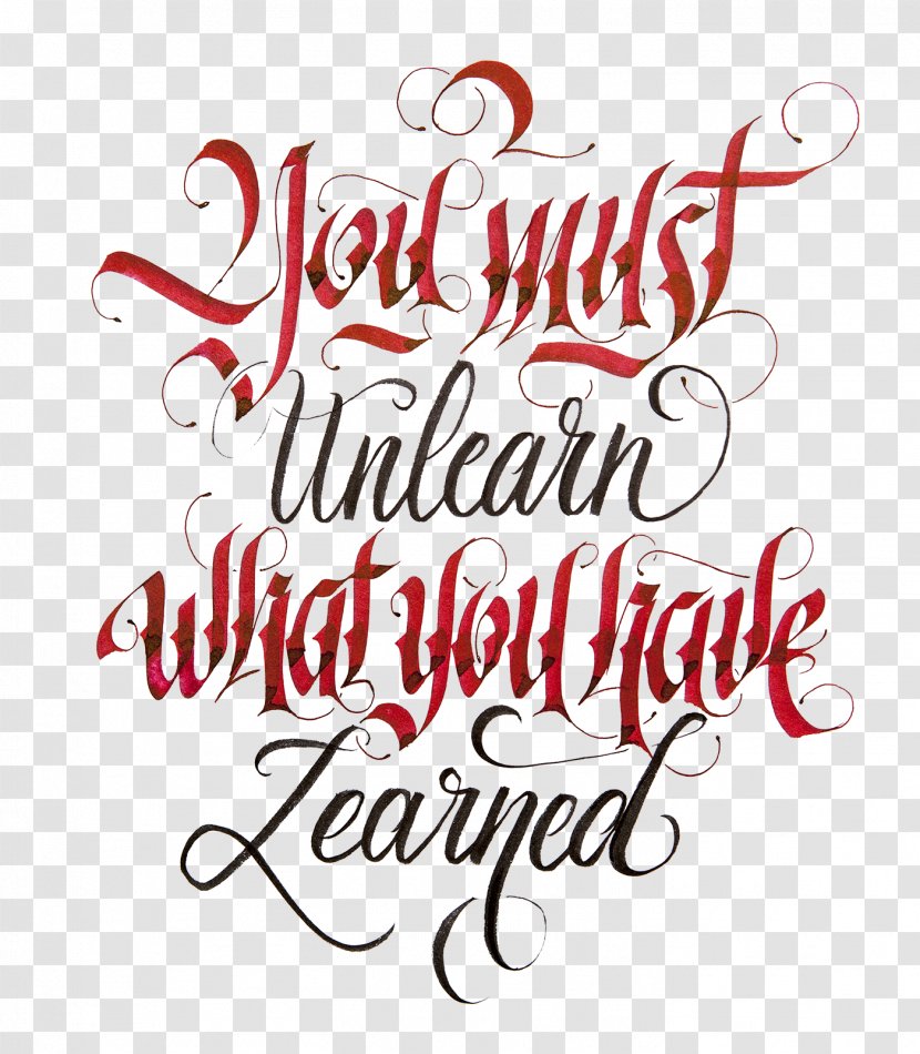 Calligraphy Quotation Lettering Art Text Transparent PNG
