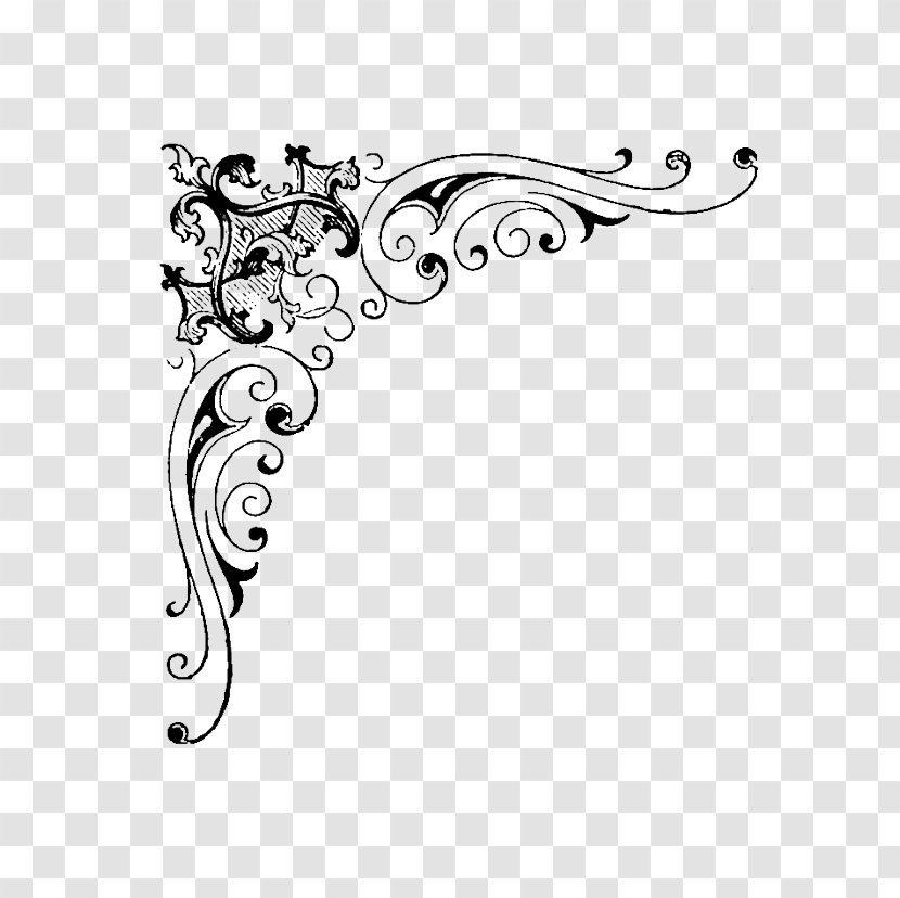 Ornament Metal Line Art Transparent PNG