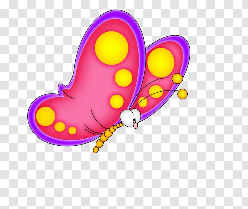 Butterfly Drawing Insect - Frame Transparent PNG