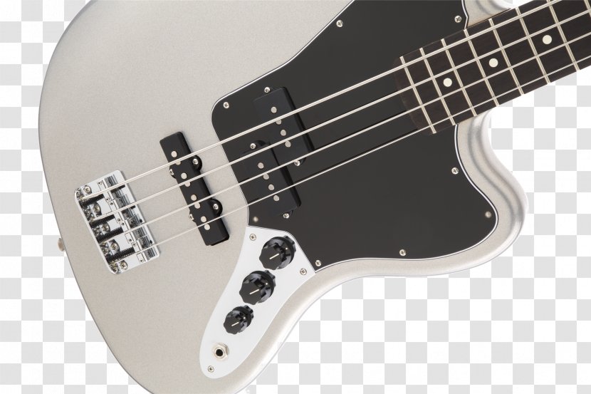 Bass Guitar Fender Jaguar Electric Precision - Watercolor Transparent PNG