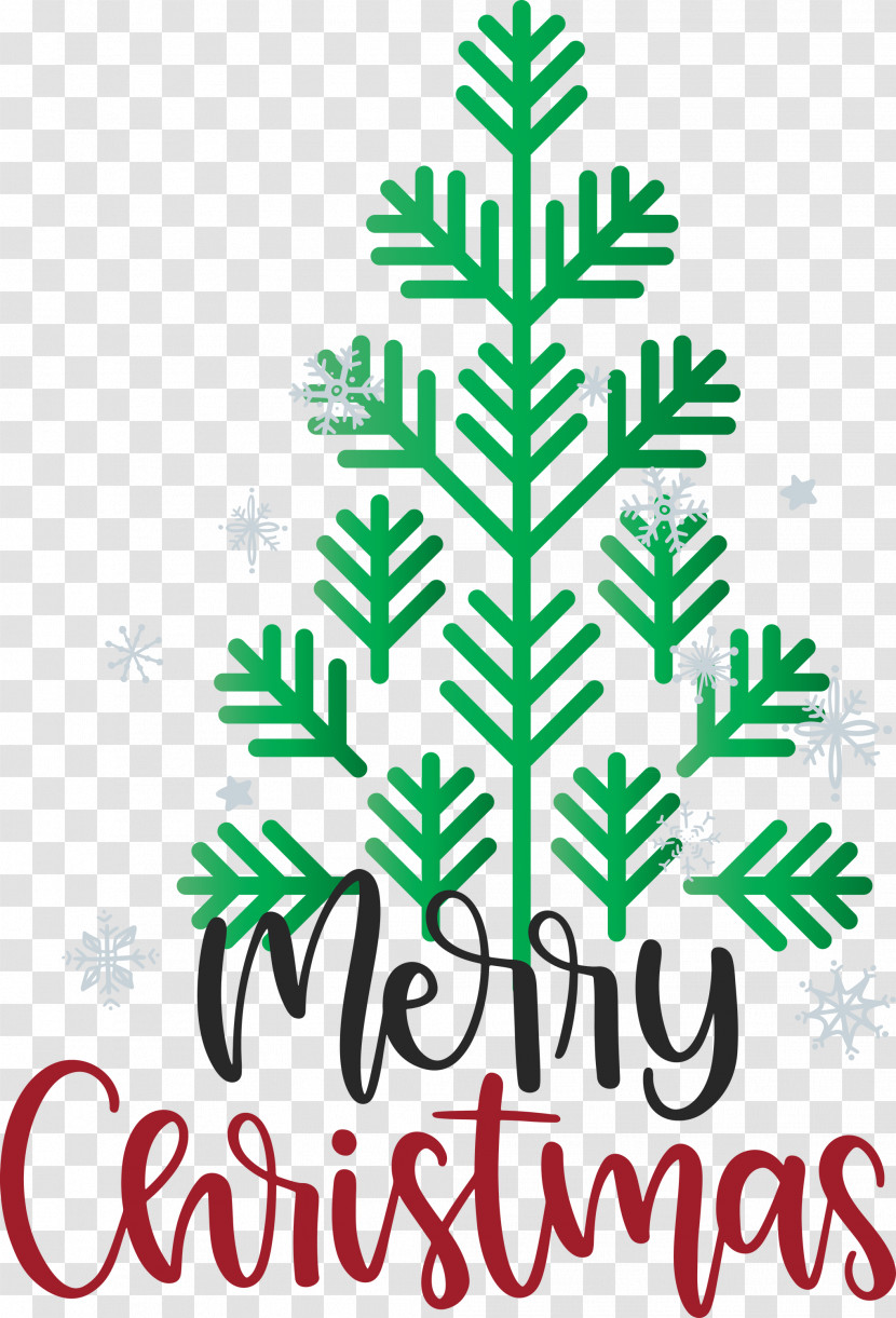 Merry Christmas Christmas Tree Transparent PNG