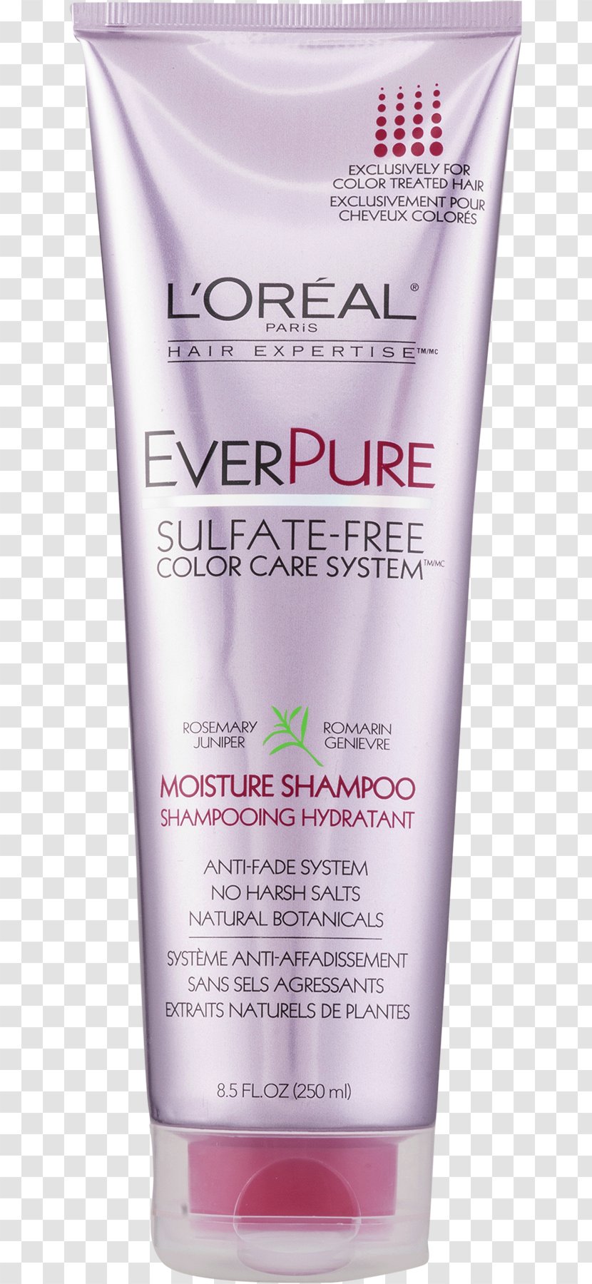 Lotion LÓreal L'Oréal EverPure Color Care System Moisture Shampoo Hair - Wella Eimi Dynamic Fix Transparent PNG