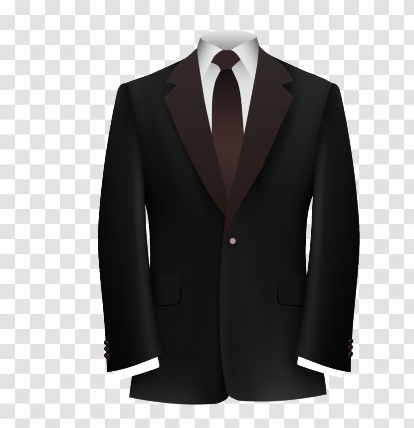Suit Formal Wear Clothing - Tuxedo - Vector Transparent PNG