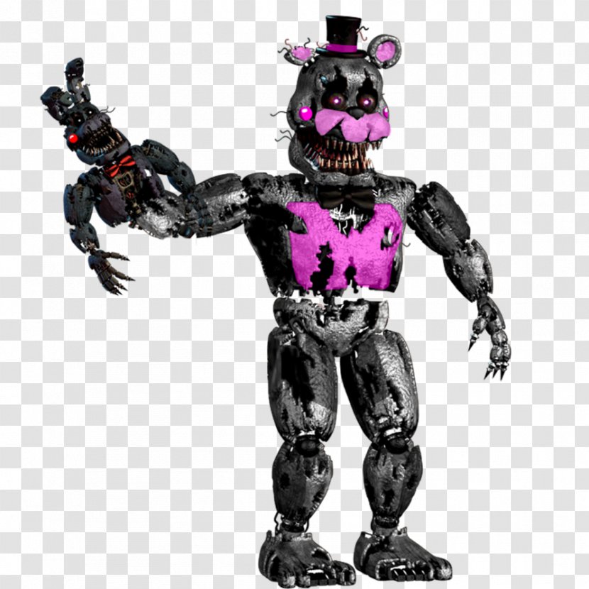 Five Nights At Freddy's: Sister Location Freddy Fazbear's Pizzeria Simulator Freddy's 2 4 - Action Figure - Funtime Transparent PNG