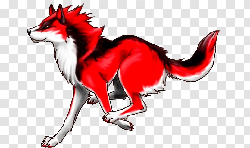Gray Wolf Red Drawing Clip Art Puppy - Mammal Transparent PNG