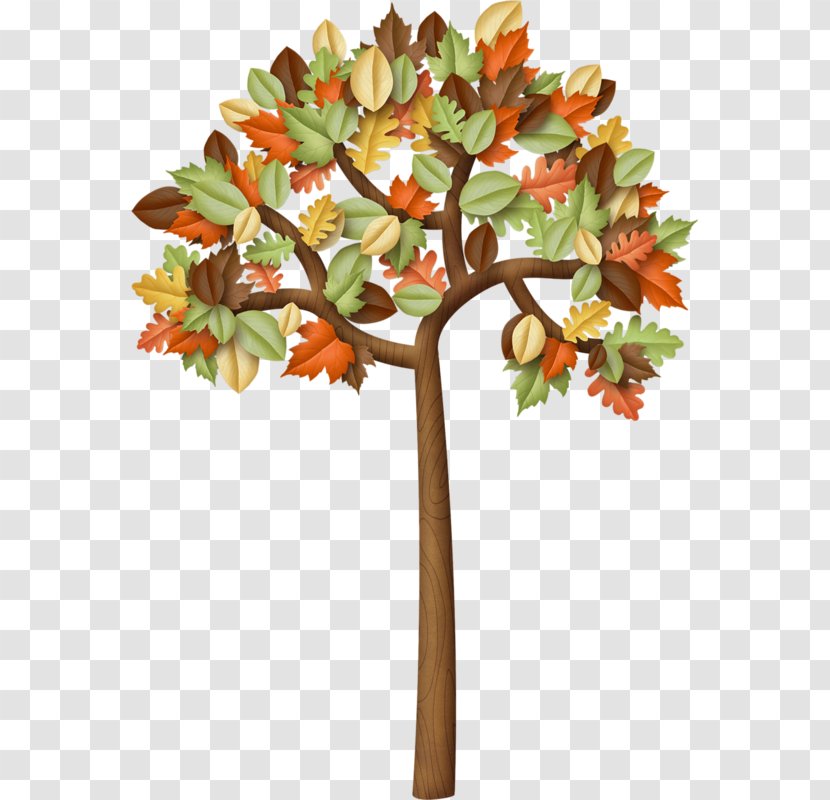 Autumn Drawing Tree Clip Art - Branch Transparent PNG
