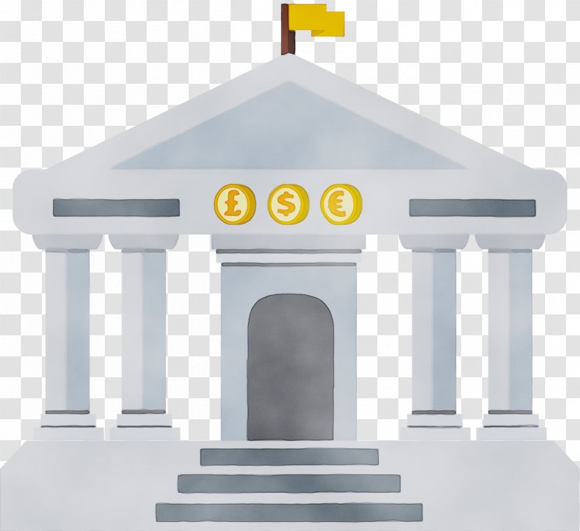 Cartoon Street - Building - Ancient Roman Architecture House Transparent PNG