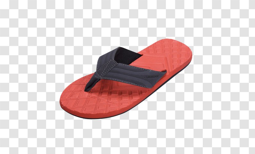 Flip-flops Slipper Quiksilver Boardshorts Beach - Orange - Quiksilver,Quiksilver,Orange Men's Casual Sandals Slip Transparent PNG
