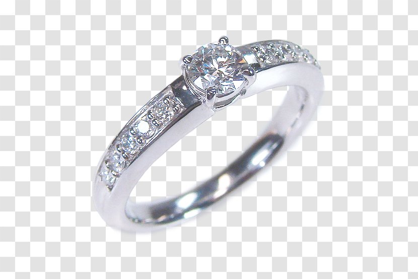 Wedding Ring Body Jewellery Necklace - Diamond - Vis Design Transparent PNG