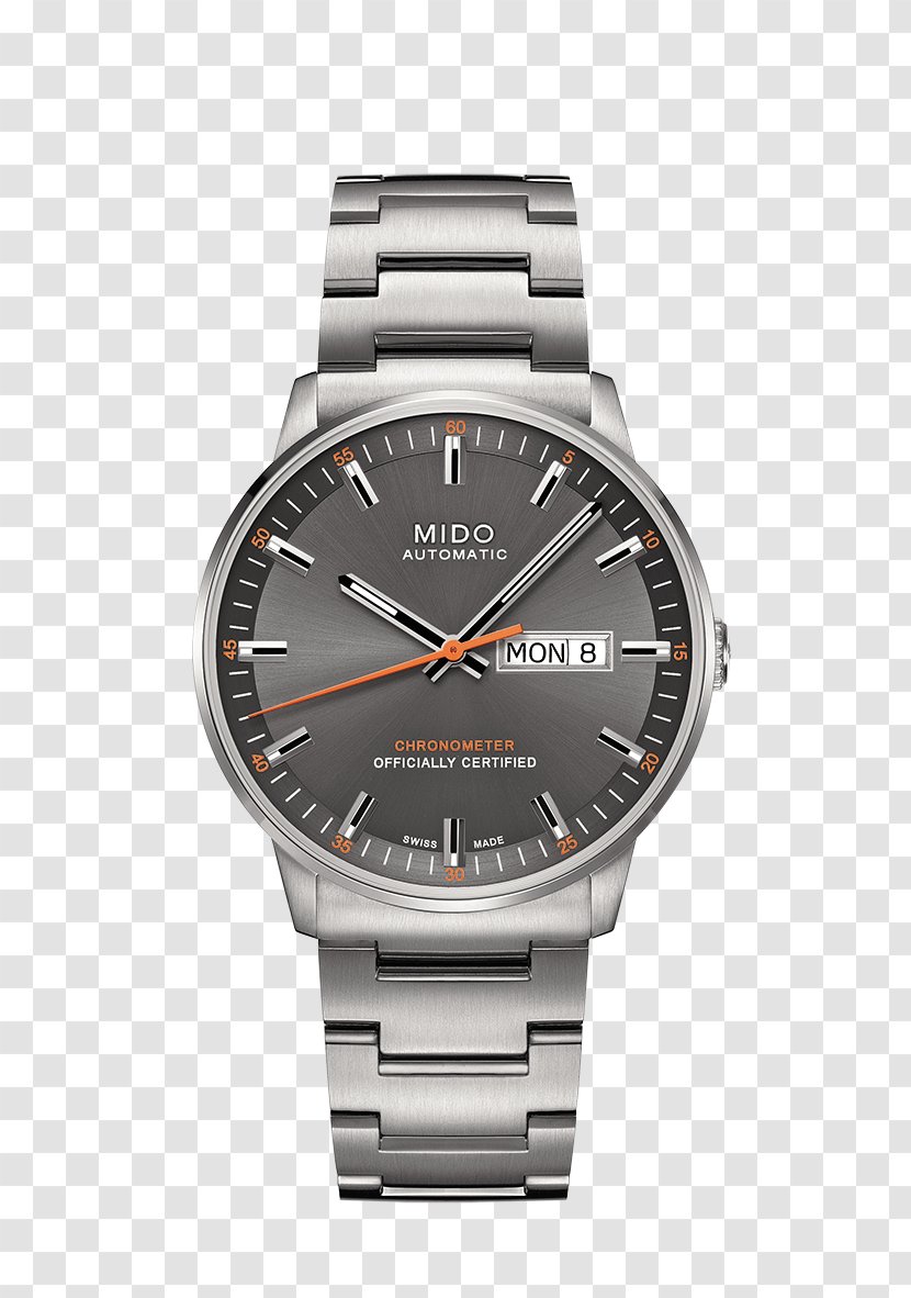 Mido Chronometer Watch COSC Chronograph - Hardware Transparent PNG