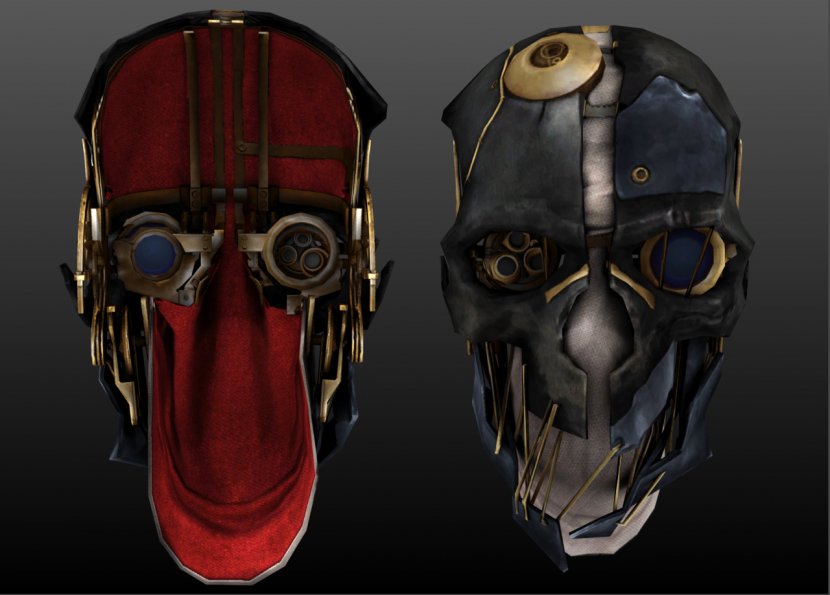 Dishonored 2 Dishonored: The Knife Of Dunwall Corvo Attano Mask - Dishonoured Transparent PNG