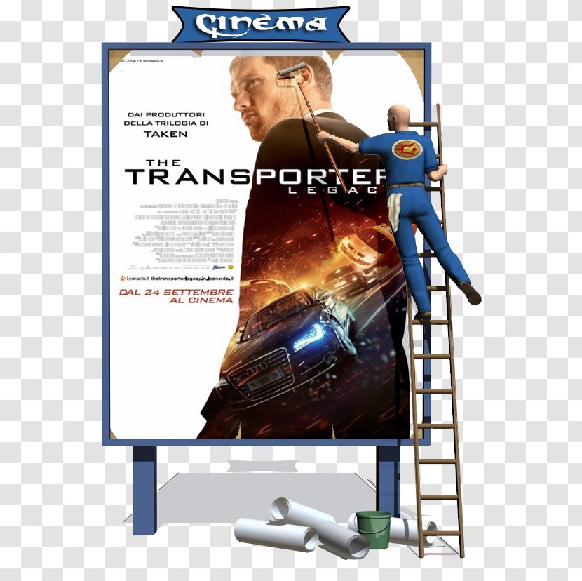 The Transporter Film Series Action Dubbing Subtitle - Advertising - Europacorp Transparent PNG