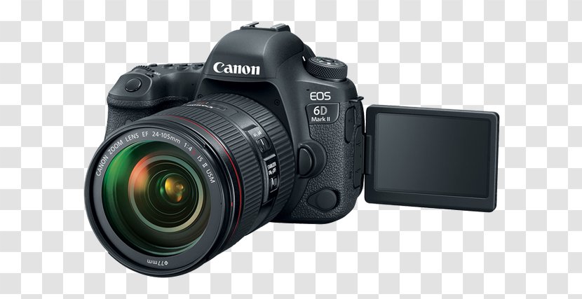 Canon EOS 6D Mark II 200D 5D EF Lens Mount - Eos 5d Ii - Camera Transparent PNG