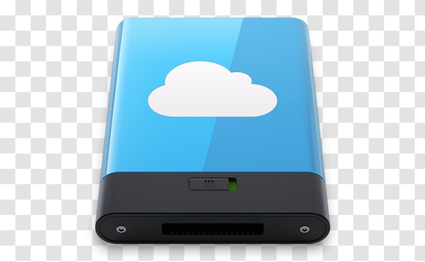 Electronic Device Gadget Multimedia - Data Storage - Blue IDisk W Transparent PNG