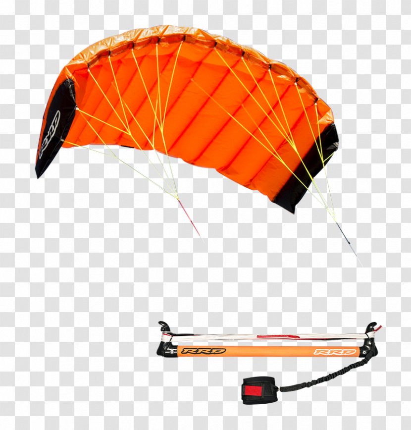 Kitesurfing Leading Edge Inflatable Kite Tarifa Windsport - Orange - Wind Transparent PNG