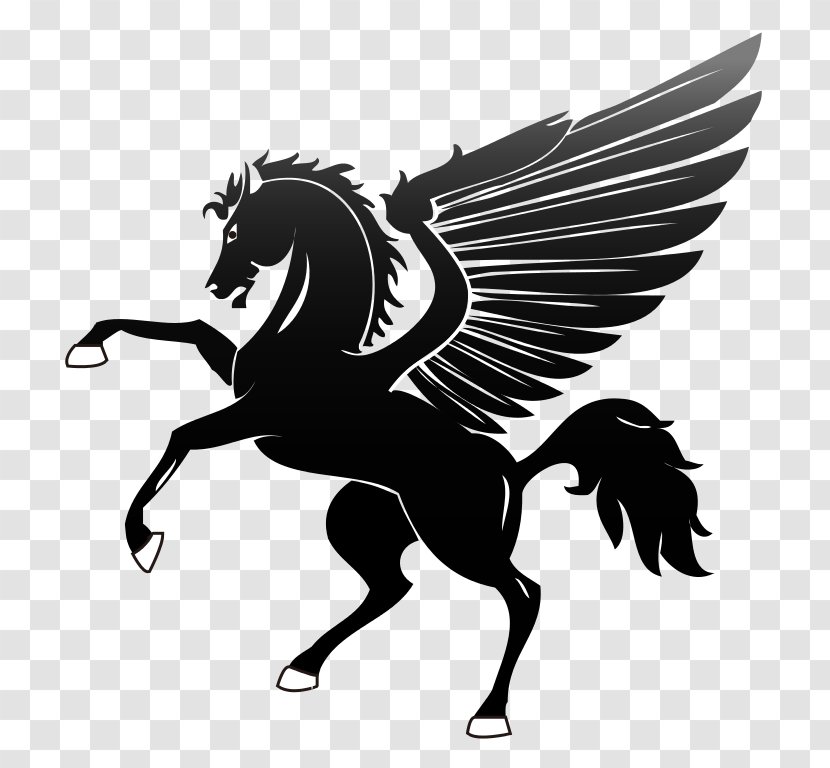 Pegasus Stock Photography - Silhouette Transparent PNG