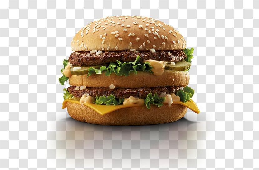 Cheeseburger McDonald's Big Mac Whopper Breakfast Sandwich Hamburger - Fast Food Transparent PNG
