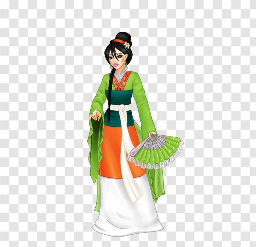 Geisha Figurine Character - Fictional - Li Shang Transparent PNG