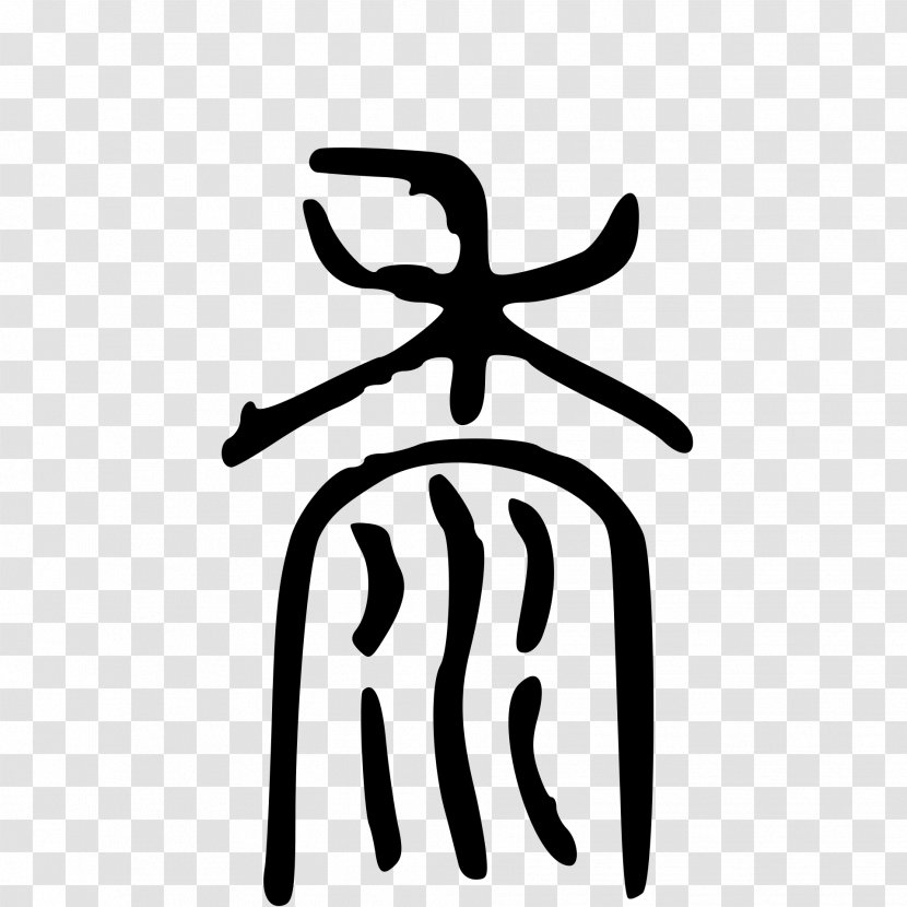 Kangxi Dictionary Chinese Wikipedia Radical 202 - Finger - Ideogram Transparent PNG