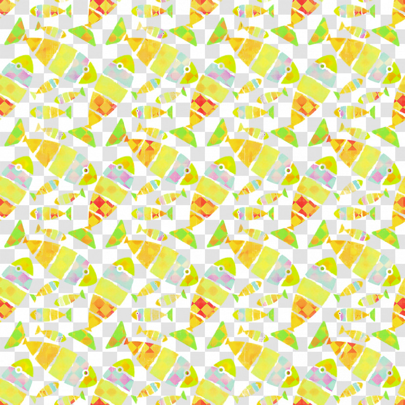 Leaf Textile Yellow Line Pattern Transparent PNG