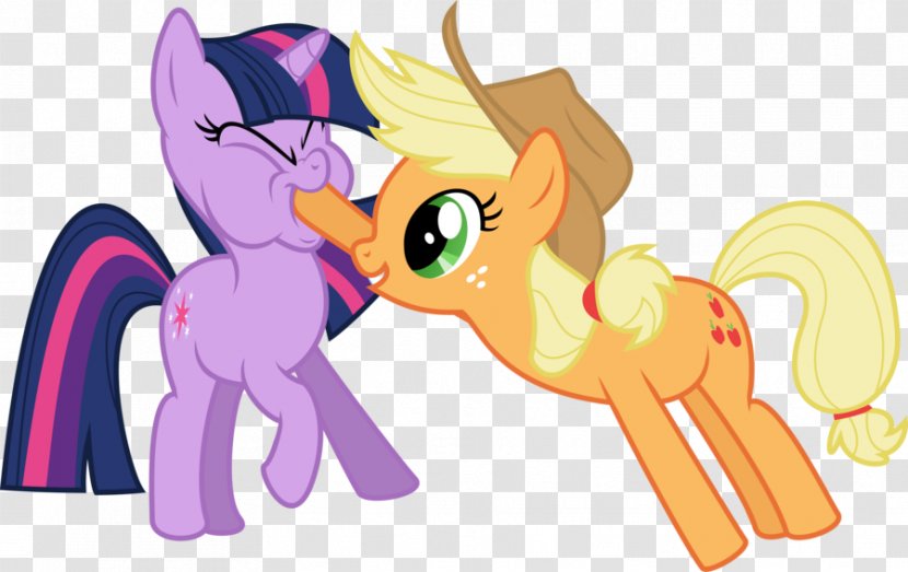 Pony Horse Applejack Pinkie Pie Twilight Sparkle - Flower - Pow Right In The Kisser Transparent PNG